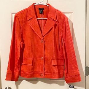 R-Q-T Coral Jacket NWT